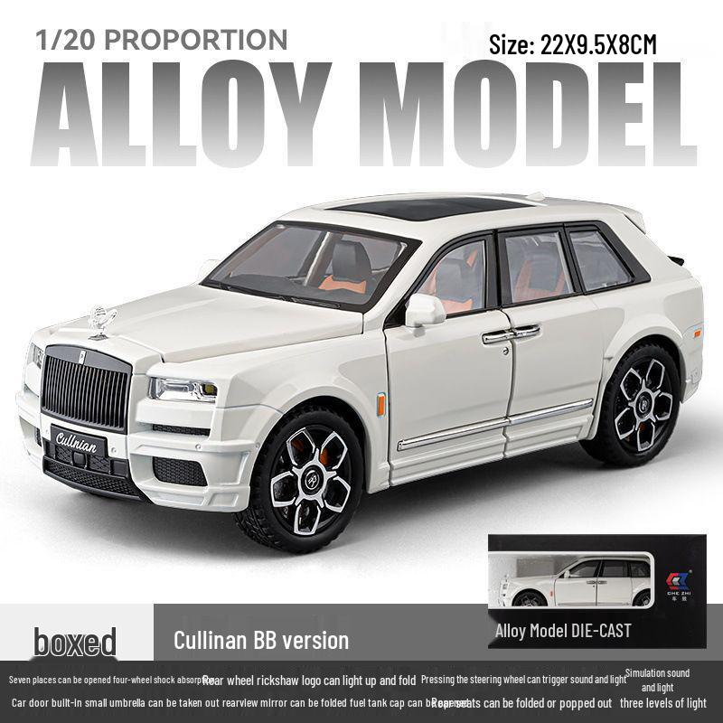 Rolls-Royce Cullinan Model Toy Car with Openable Doors - Perfect Gift for Boys On Valentine's or Children's Day.