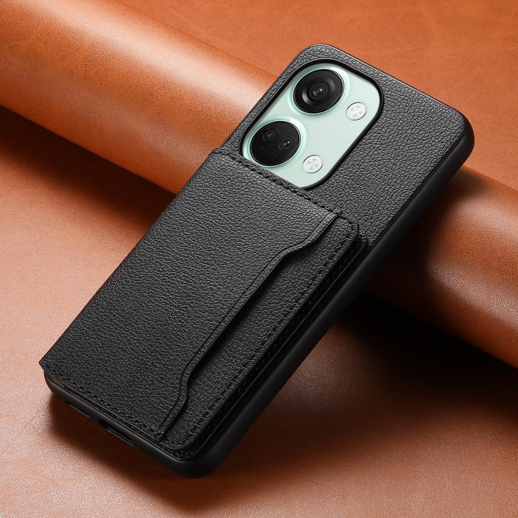 For OnePlus Ace 2V/Nord 3 5G Phone Case Leather+PC+TPU Card Slot Protective Shell