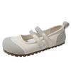 Fashion Retro Small Fragrant Mary Jane Shoes Women's Shoes Spring and Autumn 2025 New Inner Height Increase Boken Shoes Soft Sole Single Shoes