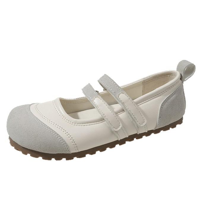 Fashion Retro Small Fragrant Mary Jane Shoes Women's Shoes Spring and Autumn 2025 New Inner Height Increase Boken Shoes Soft Sole Single Shoes