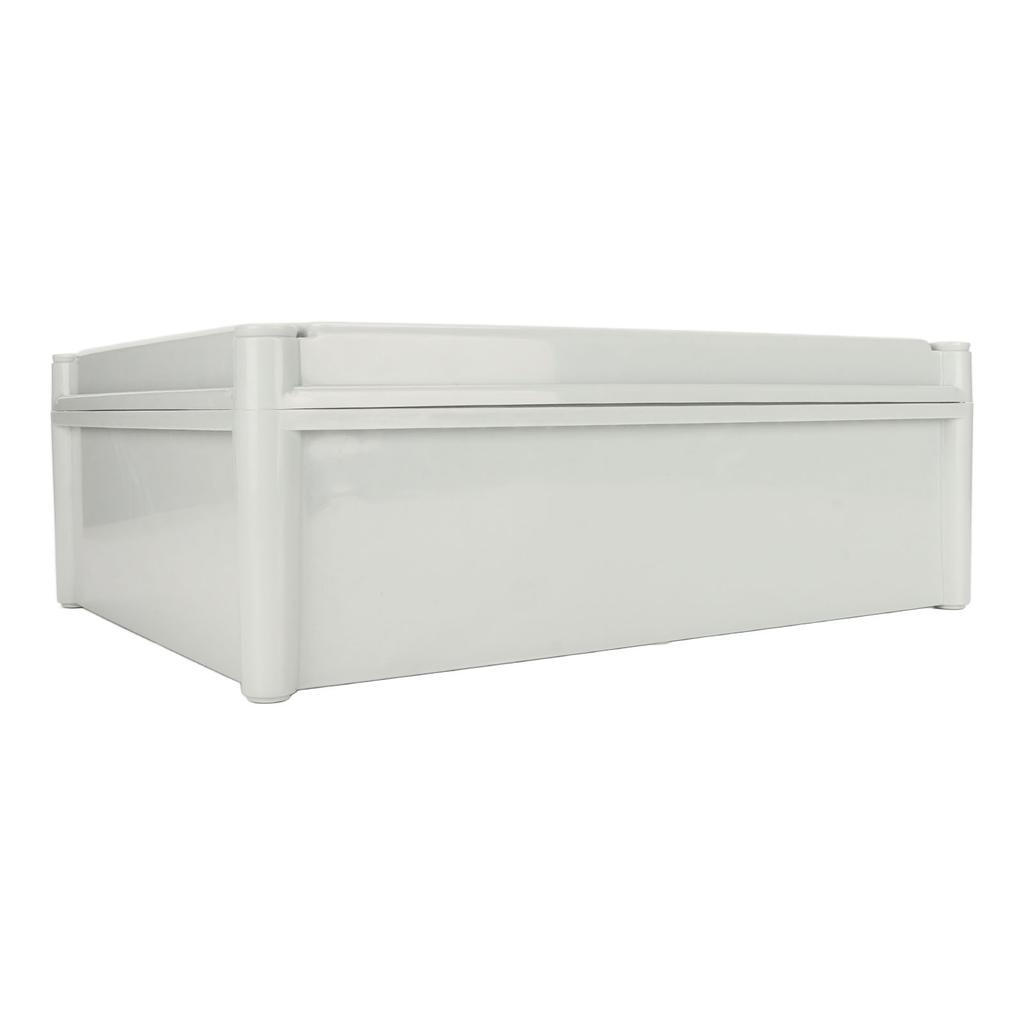 Gray Electrical Junction Box with Mounting Plate IP67 Waterproof Electric Project Case for Engineering