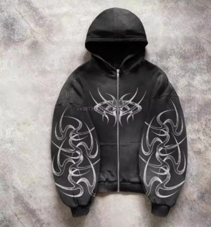 Foreign trade new camouflage 3D print hooded jacket, sweatshirt, loose unisex pullover, street trend