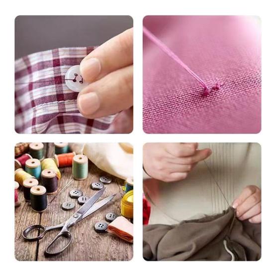 10/73/97/172Pcs/Set Portable Sewing Kit with Case Colorful Thread Needle Tailor Scissors Tape Measure Home Travel Emergency Sewing Accessories