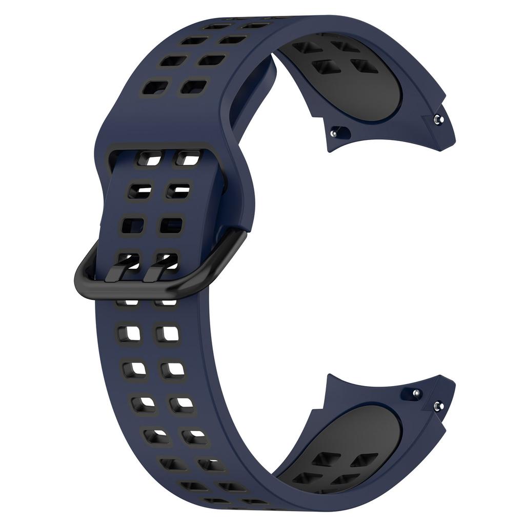 Two-color Silicone Strap for Samsung Galaxy Watch 7/6/Classic/5/4 44mm 40mm 47mm 43mm/5 Pro 45mm Bracelet Watchband Accessories
