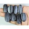 420Cts.Natural Black Tourmaline Oval Shape Cabochon Loose Gemstone 08Pcs Lot C-342