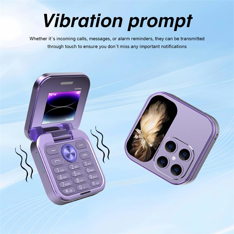 New I17 Pro Foldable Small Mobile Phone Screen Magic