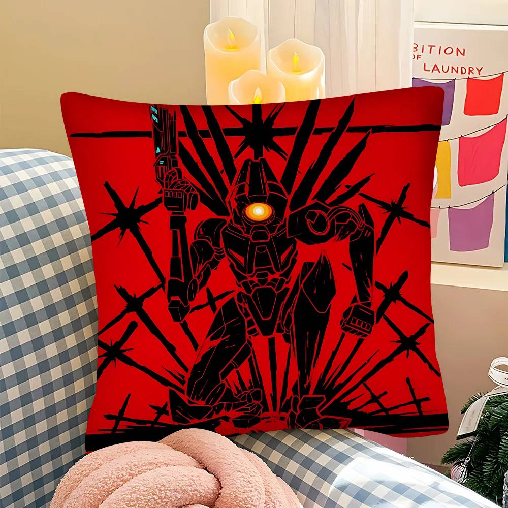 Video Game U-ULTRAKILL Pillow Case Fashion Square Pillowcase Bedroom Sofa Room Ins Decoration Leisure Cushion Cover