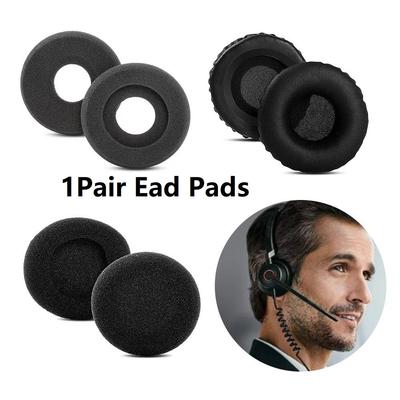 1Pair Replacement Foam Ear Pads Pillow Cushion Cover  for Plantronics C3225 3220 320/3210 H251/261 Headphone Headset EarPads