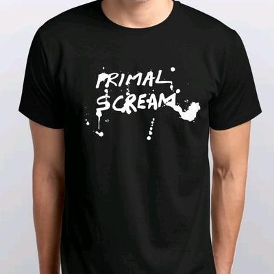 PRIMAL SCREAM T-SHIRT All Sizes S M L XL XXL 3 4 XL Colours Black, White