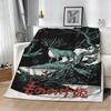 3D P-Princess Cartoon The M-MononokeE Flannel Blanket Soft Throw Blanket Art For Home Decor Bedroom Bed Sofa Picnic Kids Gifts