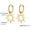 Cazador Cute Flower Drop Earrings for Women 2026 Trending Gold Color Stainless Steel New In Earrings Party Wedding Jewelry Gift