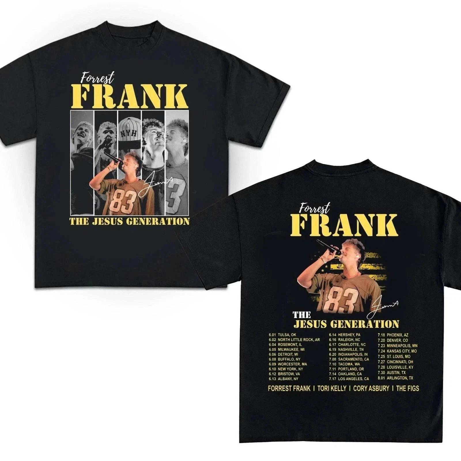 Forrest Frank Tour Concert 2026 2 Sided T-Shirt S разноцветный