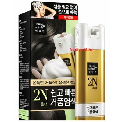 Cor de cabelo em espuma Easy Speed ​​​​#2N Preto