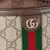 Gucci Ophidia Logo Classic Canvas And Leather Bucket Bag Women Handbags Beige Dark-Brown 838462-FAE0O-9869