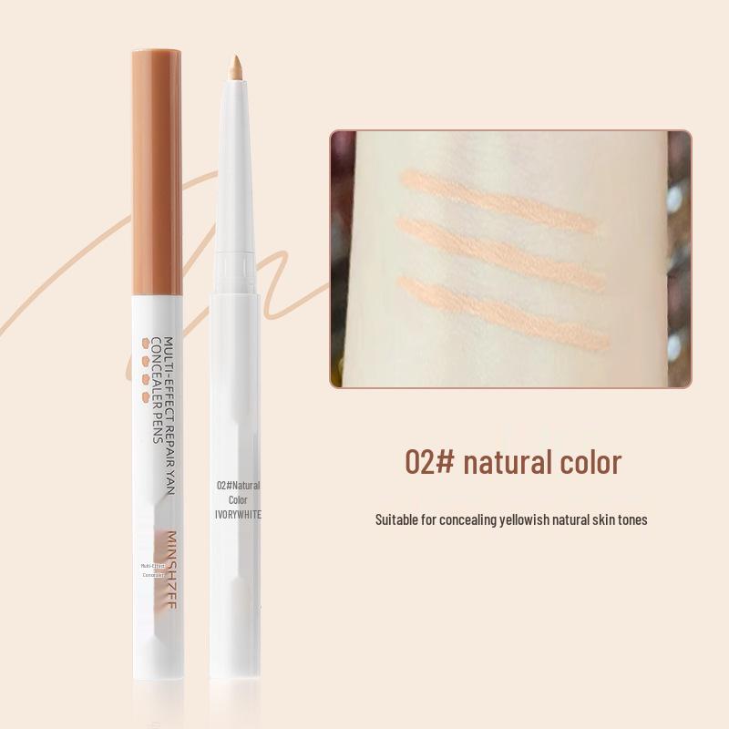 MINSHZEE Mingxi Zhi Concealer Pencil: Eyebrow, Eyelid & Dark Circle Cover for Face Contouring.