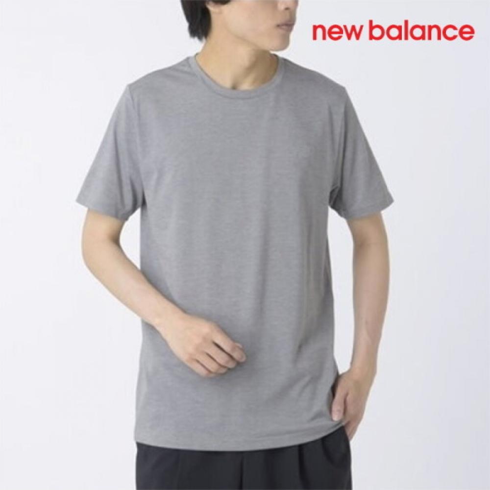 

New Balance Short Sleeve Tee E8 Nbnefcog01 15 Mt41070 Men Heathe FREE/L