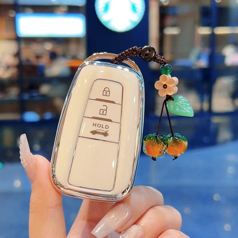 Toyota Key Cover for Camry, Corolla, RAV4, Land Cruiser, Avalon, and Viloran (Women's Edition).