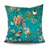 Bedroom Living Room Cushion Cover Oil Painting Bird Cushion Cover Chinese Style Car Sofa Home Decor Pillowcase