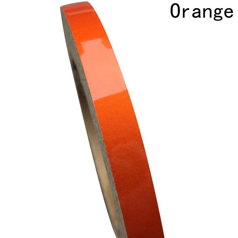 5M Reflektierendes Klebeband fürs Auto, reflektierende Aufkleber, für Motorrad, Fahrrad, Reflektor, Sicherheitswarnung, Felgenaufkleber, Klebeband, Autozubehör, Dekoration