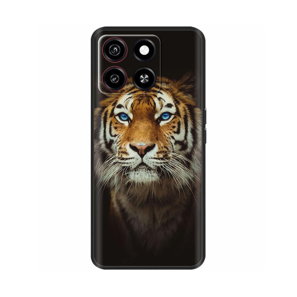 For ZTE Blade A35 Case For ZTE Blade A55 Cover Fashion Flower Slim Soft Silicone Phone Cases for ZTE A35 A 35 Fundas TPU Coque