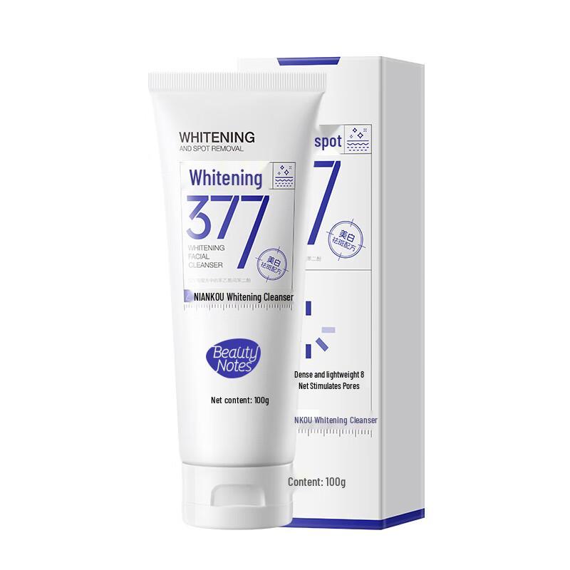 BEAUTY NOTES 377 Whitening Facial Cleanser