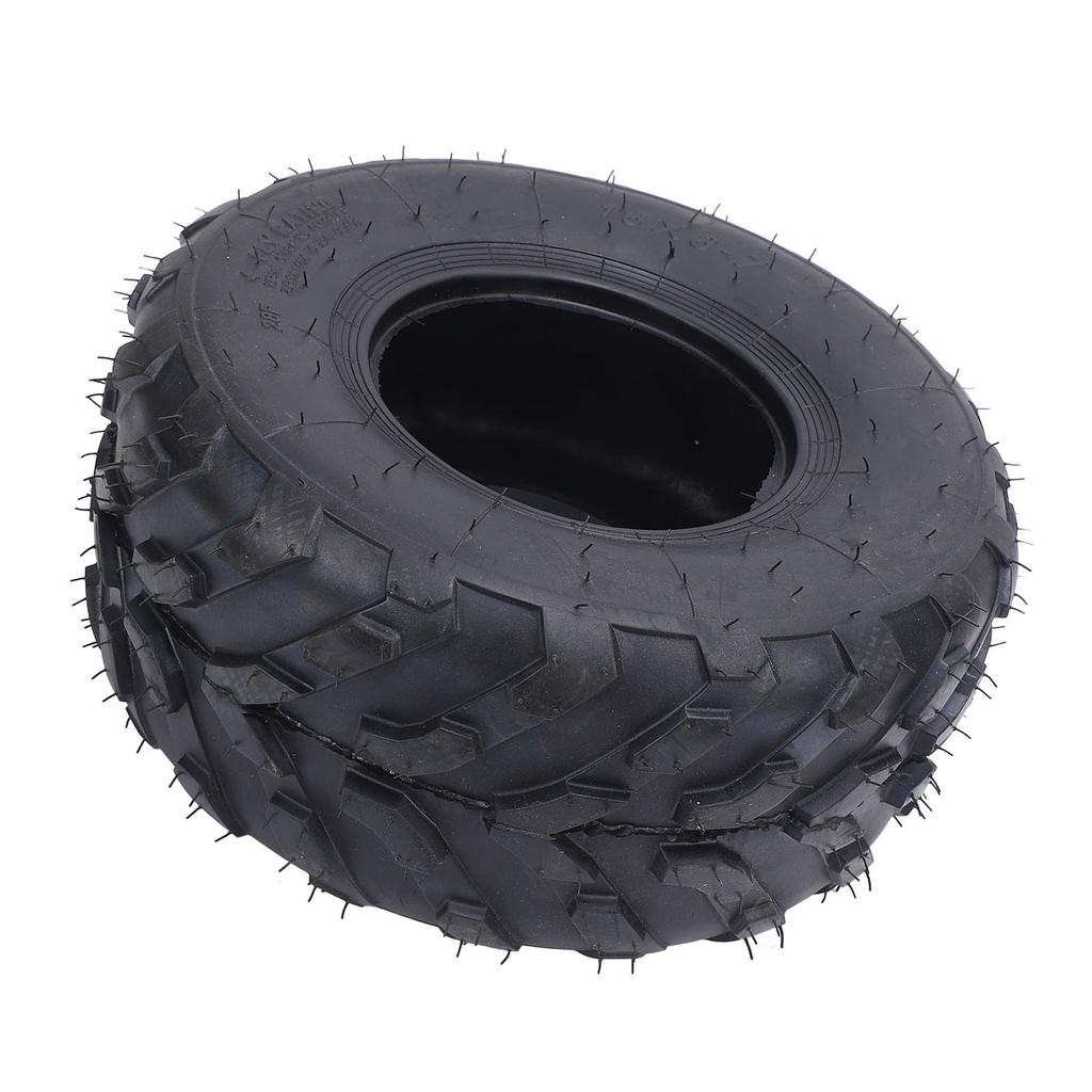 16x8 7 ATV Tire 7 Inch Rubber Anti Slip Enhanced Grip Puncture Resistant Replacement Tire for Quad Off Road Go Kart