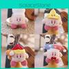 Adorable Kirby Plush Toy Keychain Cute Pink Bag Charm For Girls With Soft Pp Cotton Padding