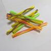 Retractable Elastic Cat Teaser Toy: Soft Tube & Folding Spring Interactive Stick