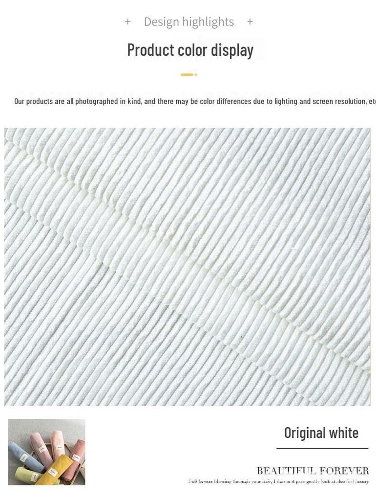 Corduroy 8-Wale Non-Stretch Fabric for Shirts, Jackets, Sofa Covers, Cotton Pants, and Toys.