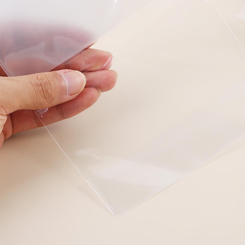 Case Clear Sleeve Protector Organizer Holder ID Card Protective Case Transparent Passport Case