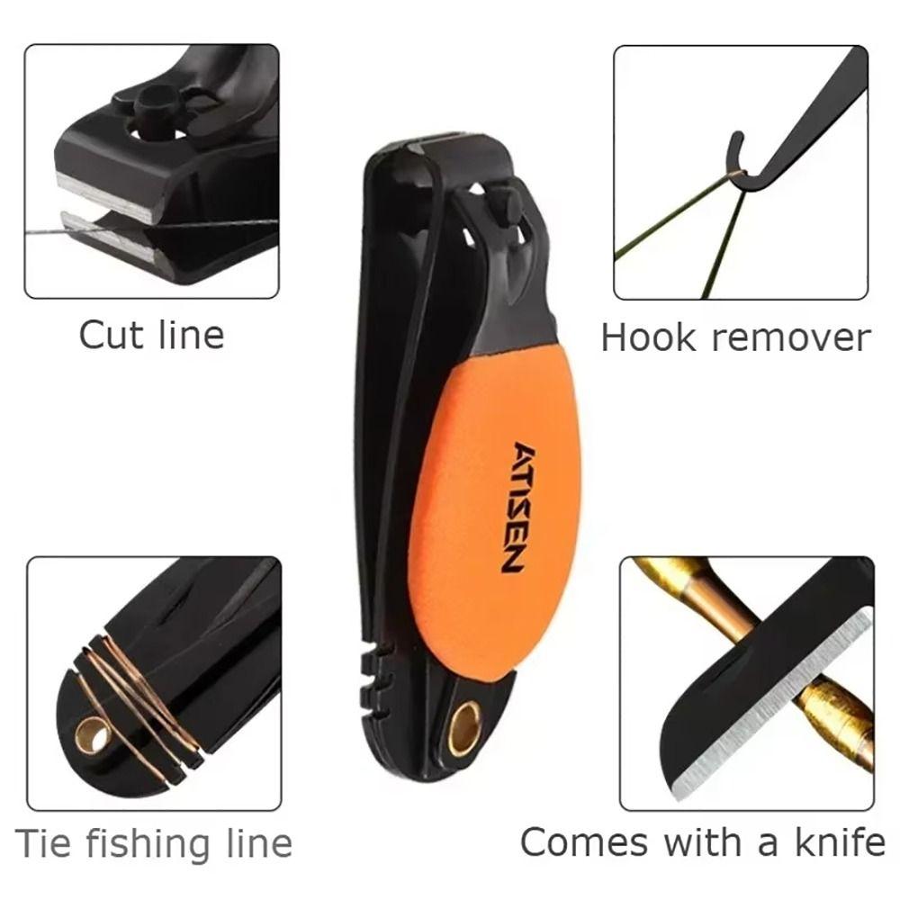 1Pcs Stainless Steel Fishing Cutting Tool Portable Line Clippers New Fishing Nipper  Outdoor