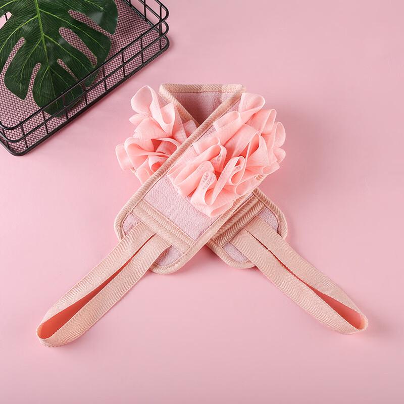 Dual-Use Cotton Long Strip Back Scrubber