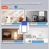 UK Standard Smart Wi-Fi Wall Socket with App & Voice Control, Timer, and Remote Switch
