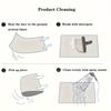 4pcs Yellow Background Heart & Daisies Printed Car Floor Mats Kit, Durable & Elegant, Front & Rear Full Coverage Auto Interior A