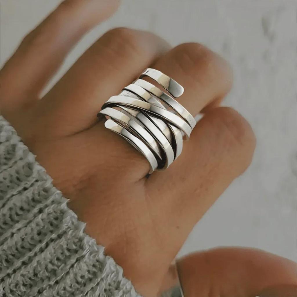 Iron Ring – Huajie European and American Style Metal Ring