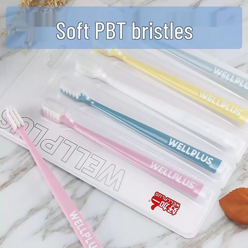 Hao Jia Yi Soft Bristle Toothbrush 5-Pack