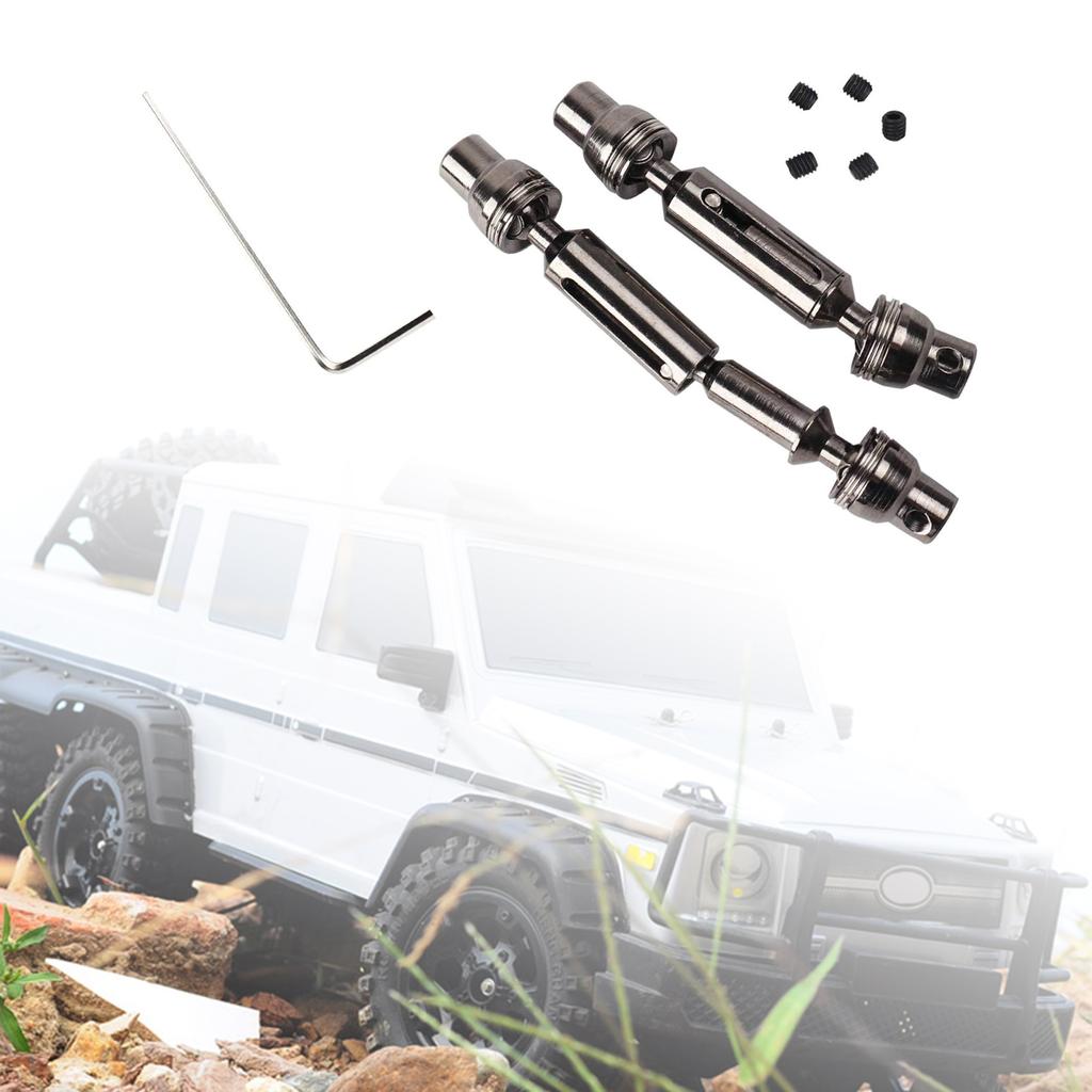 RC Car Metal Drive Shaft Cardan Shaft for 1/16 1/24 WPL B-14 B14K B-24 B24K B-16 B16K C-14 C14K C-24 C24K B-36 B36K