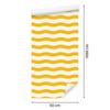 Gold and white stripes wallpaper for living room and bedroom 50x1000