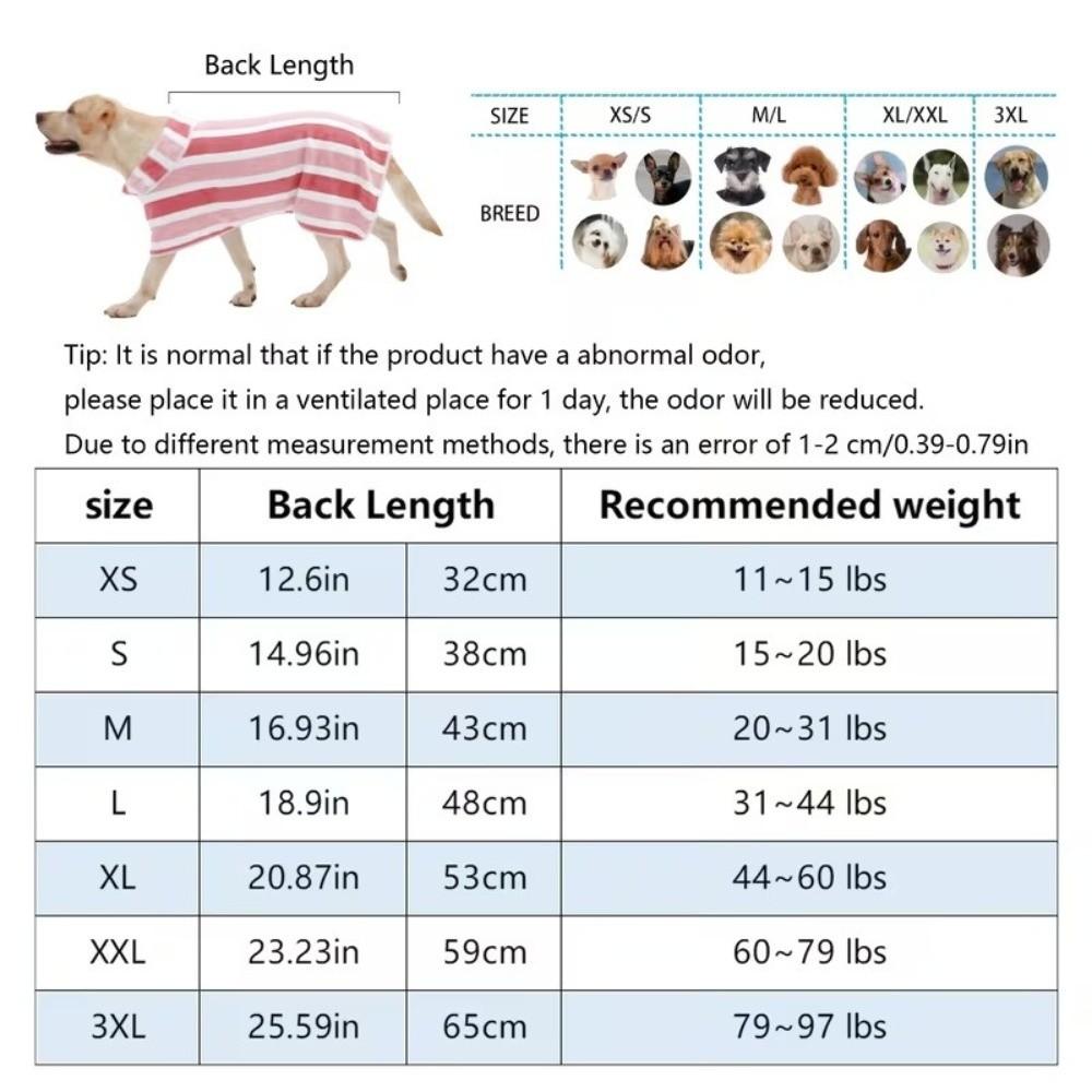 Quick-Dry Pet Ultra Absorbent Towel Coral Velvet Post-Bath Grooming Wrap Dog Bath Robe  After Swim