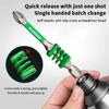 Rainbow Spring Batch Head Cross Coat Strong Magnetic Ultra Hard Anti Slip Electric Screwdriver