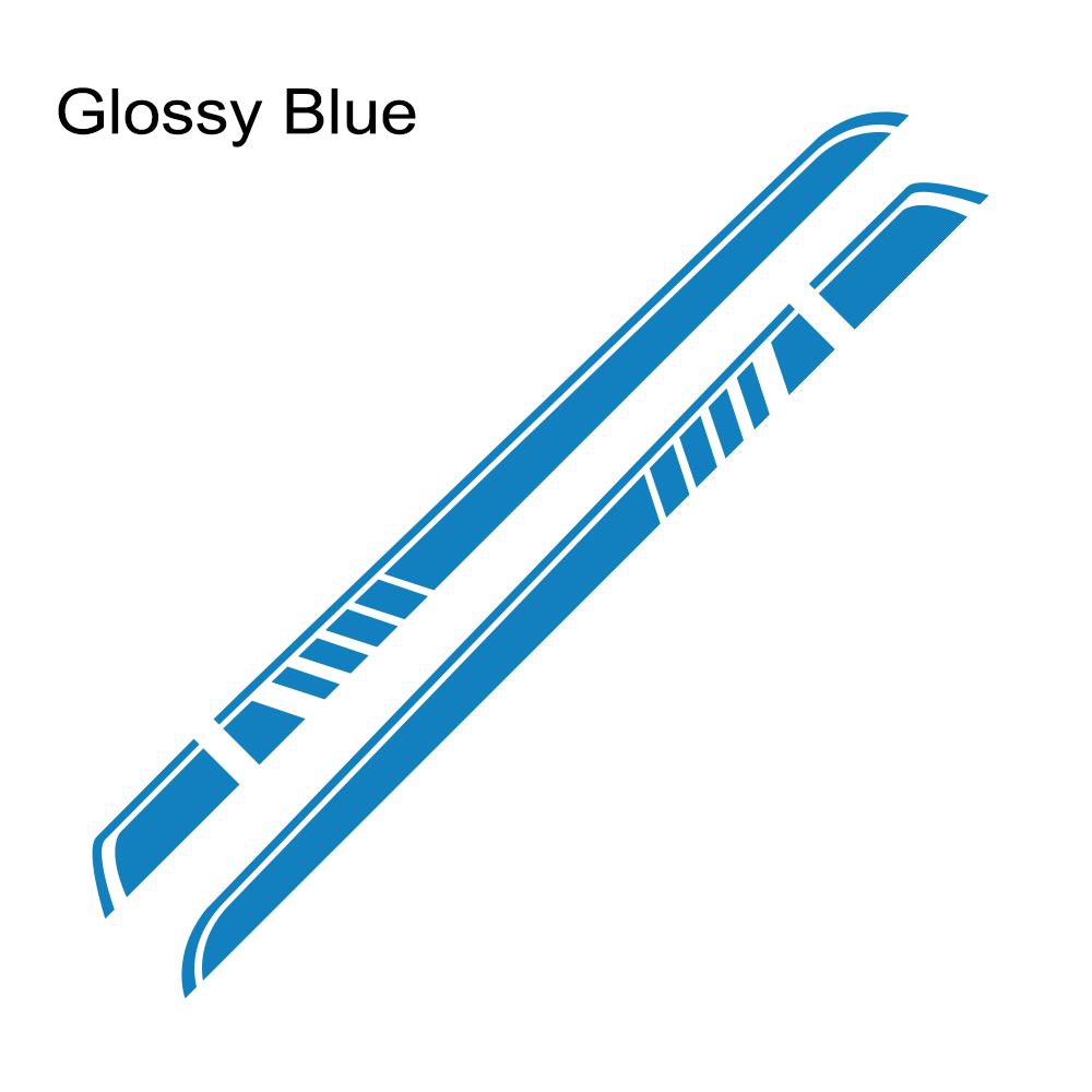 Car Side Door Stickers Long Stripes Vinyl Film Wrap Decals For Mercedes Benz Vito Viano V Class w447 v260 Auto Accessories