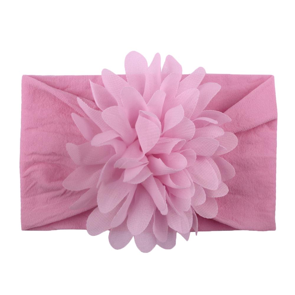Laços De Cabelo Infantil - Kit 40 Peças | Flores Com Pérolas | Elásticos Macios | 5cm