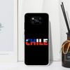 Chile Flag Phone Case For Xiaomi Poco X7 X6 X5 M7 M8 Pro F7 Ultra Redmi 15C 15 13C 13 12C 12 10 10C 10A Art Fundas Poco X7 X6 X5
