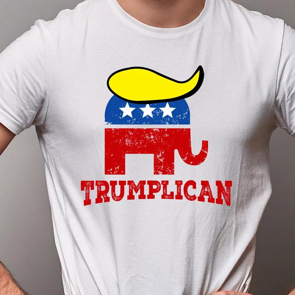 Trumplican T-Shirt | Donald Trump MAGA | USA | Republican Conservative S