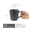 Simple Wind Vertical Pattern Ceramic Water Cup High Value Household High Value Mug Couple Pair Cup Office Use