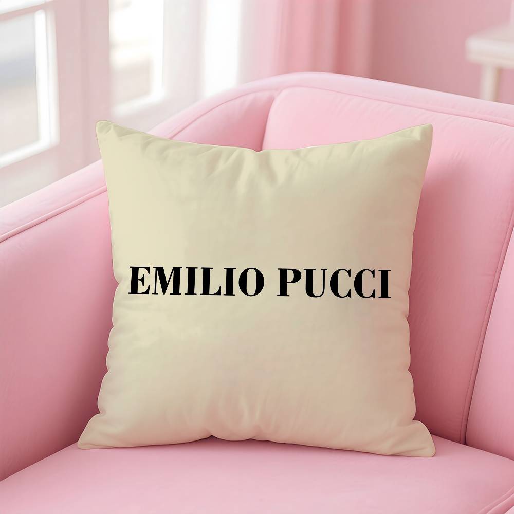 Fashion E-Emilio-O P-Pucci Pillow Case pattern printing pillowcase living room sofa cushion cover bedroom room decor