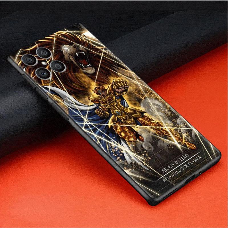 Saint Seiya Anime Case For Honor X8 X8a 90 X9a 8X 70 50 20 Magic5 Pro 9X P60 P50 Black Soft Phone Funda