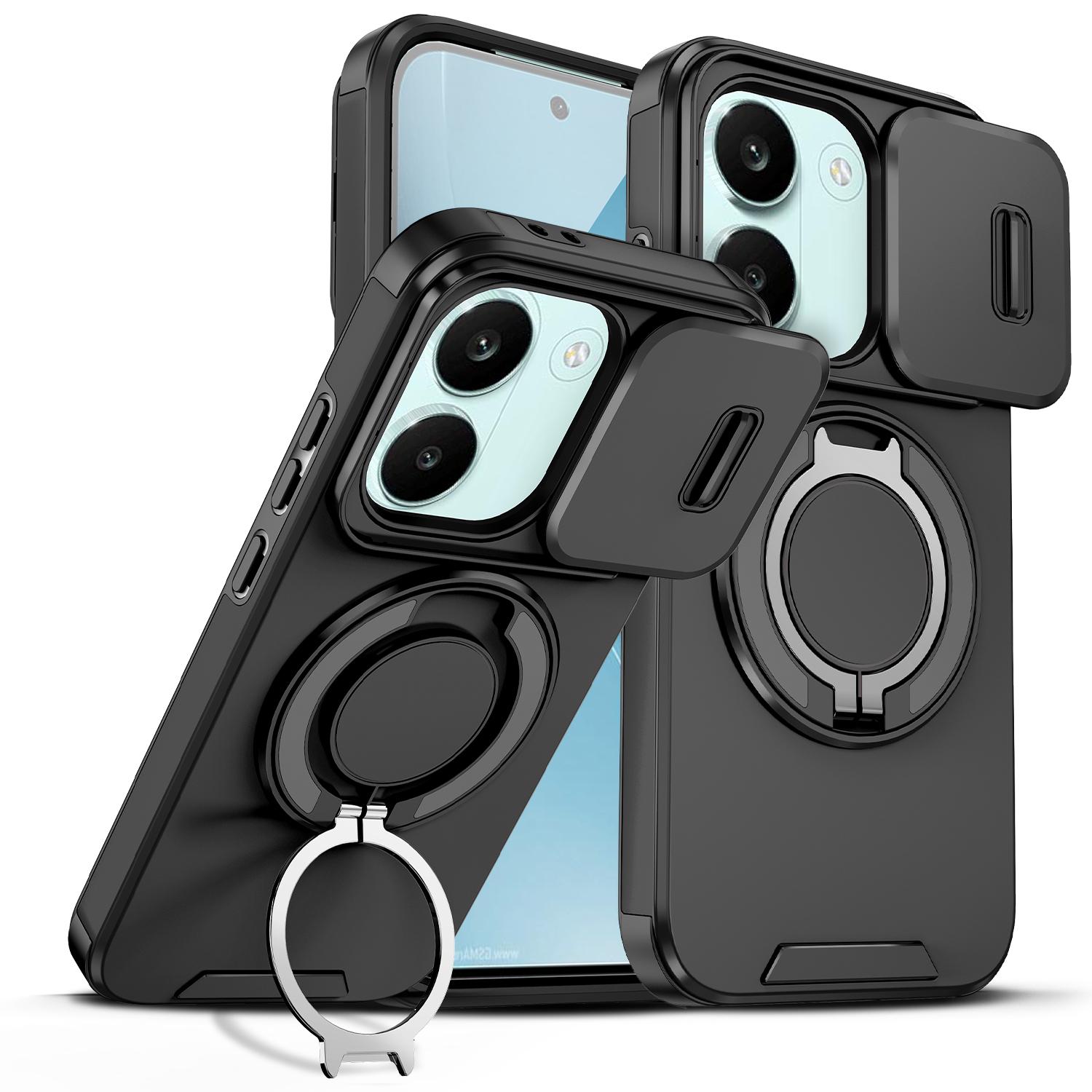 

Lens Protective Cover Hard Case for Xiaomi POCO X8 Pro MAX 5G X7 X6 Pro F8 Ultra M8 F7 POCOX8 Dual Layer Phone Cases Poco M8 чорний
