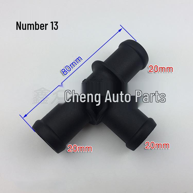 

Volkswagen Water Pipe Tee Connector - Sizes: 20mm, 16mm, 8mm