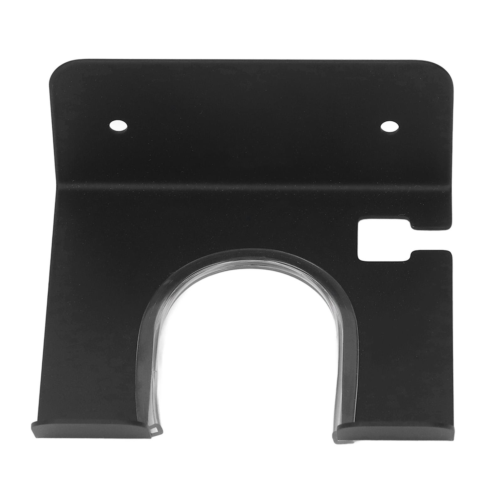 

Wall Mounted Hair Dryer Holder Stainless Steel Hair Blow Dryer Rack for Home Washroom Bathroom чёрный